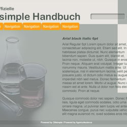 Web-Template (cm-simple Handbuch)