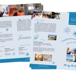Flyergestaltung Din lang falz