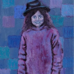 Girl with a hat