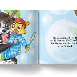 Digitale Zeichnungen, Illustrationen für Kinderbuch
