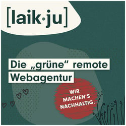 Corporate und Webdesign für [Laik•ju]