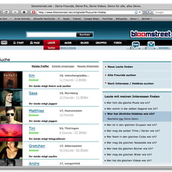 Konzeption, Corporate Web-Redesign hinsichtlich Usabality, Hervorhebung und Deklination des USP:  „Wer mag das gleiche wie ich?