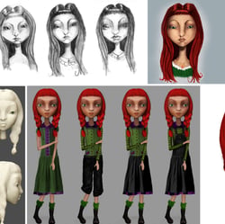 „Moira and the Death“ | Diploma Thesis| Entwicklungsprozess | Moira