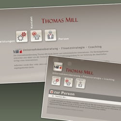 Webseite Mill Consulting