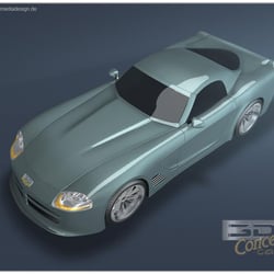 3D Fahrzeugkonzept Viper2