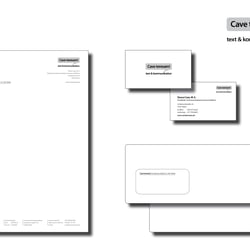 CD Teresa Cave, Text & Kommunikation
