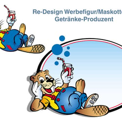 ReDesign Werbefigur Biber