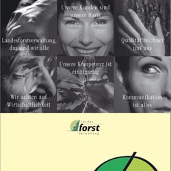 Kreation Leitbild Forstverwaltung