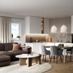Aussenvisualisierung des Mehrfamilienhauses „maimaison“ in Hamburg