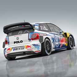 Technische Illustrationen zum Polo WRC