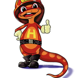 Feuerwehr-Maskottchen