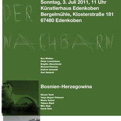 Plakat Poesie der Nachbarn