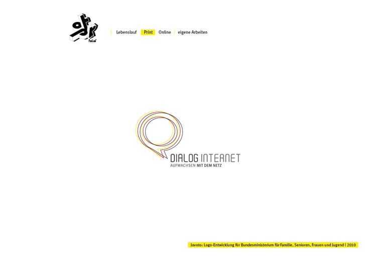 Logo-Entwicklung für Bundesministerium Senioren, Familie, Jugend und Kinder