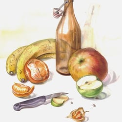 Früchte – Aquarell