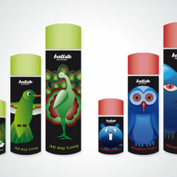 Batiste Trockenshampoo—Reise um die Welt. Flaschendesign.