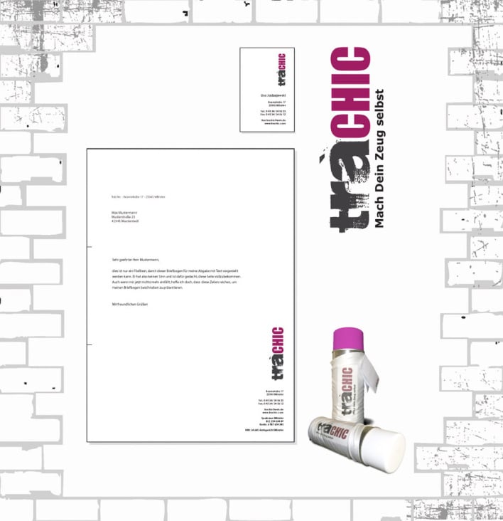 Diplomarbeit – CI für erfundenes Produkt – Logo, Geschäftspapiere, Produktdesign