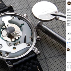 Facebook-Post für Juwelier Luboss