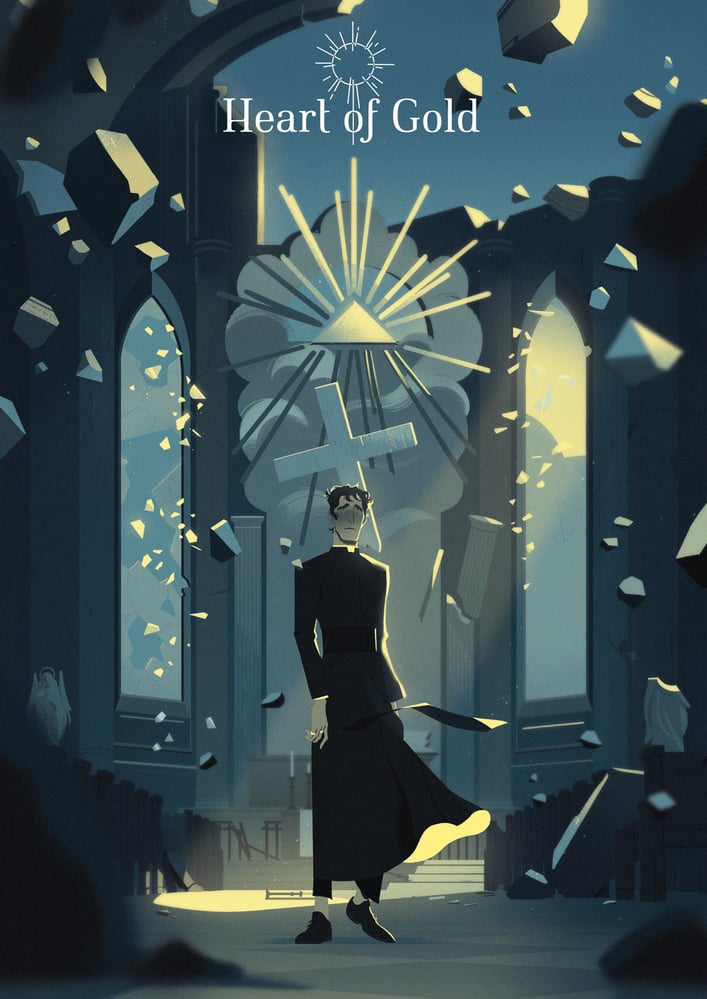 Interior Cover Illustration – Heart of Gold (2019)