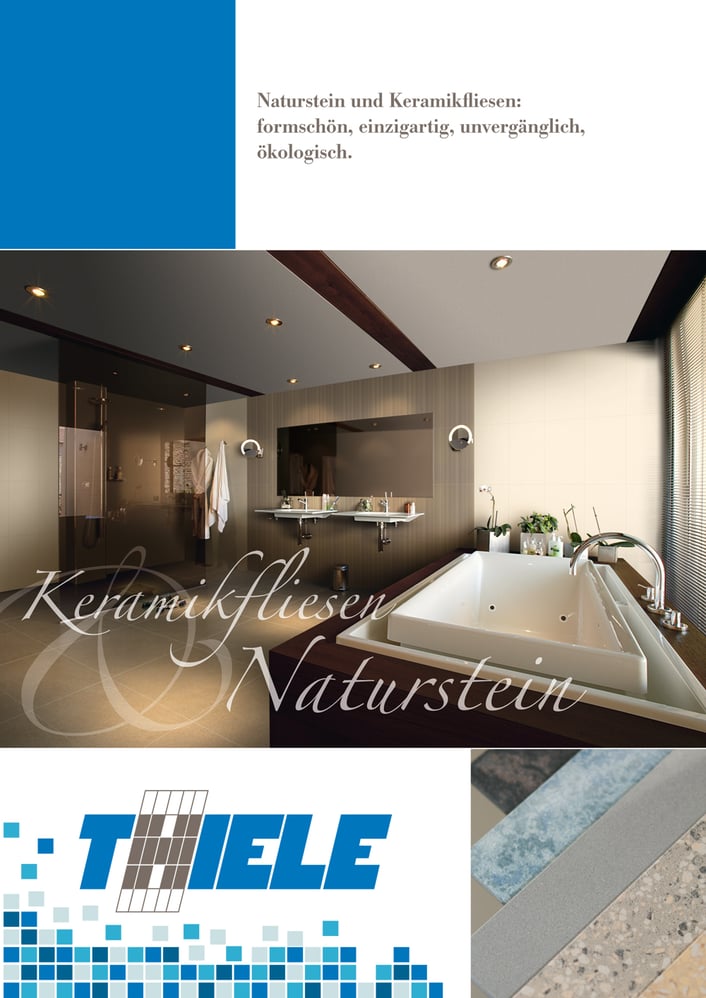 Titelseite, DIN A4 Flyer 4-seitig