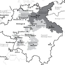 Infografik für den Akademie-Verlag, Das 18. Jahrhundert, Zeitalter der Aufklärung