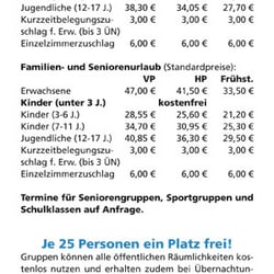 Familienferienstätte Immenreuth – Mailingaktion – Flyer/Einleger 02