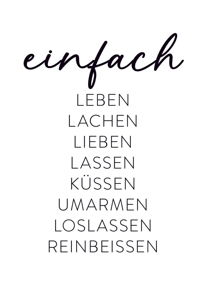 Karte „einfach“