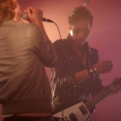 Fotografie/Band ll dreht Video