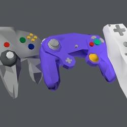 Lowpoly-Modell meiner Story-Website www.kalthand.com