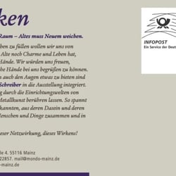 Einladung zur Ausstellung Uli Schreiber
