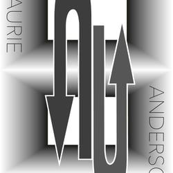 Konzertplakat Laurie Anderson