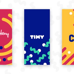 Timy Messenger Naming Splash Screen Variants