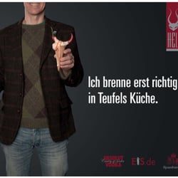 Plakat 2 zur Vermarktung der Hölle, „Hell“, als Bewusstseinserweiternde Kampagne – Projektarbeit.