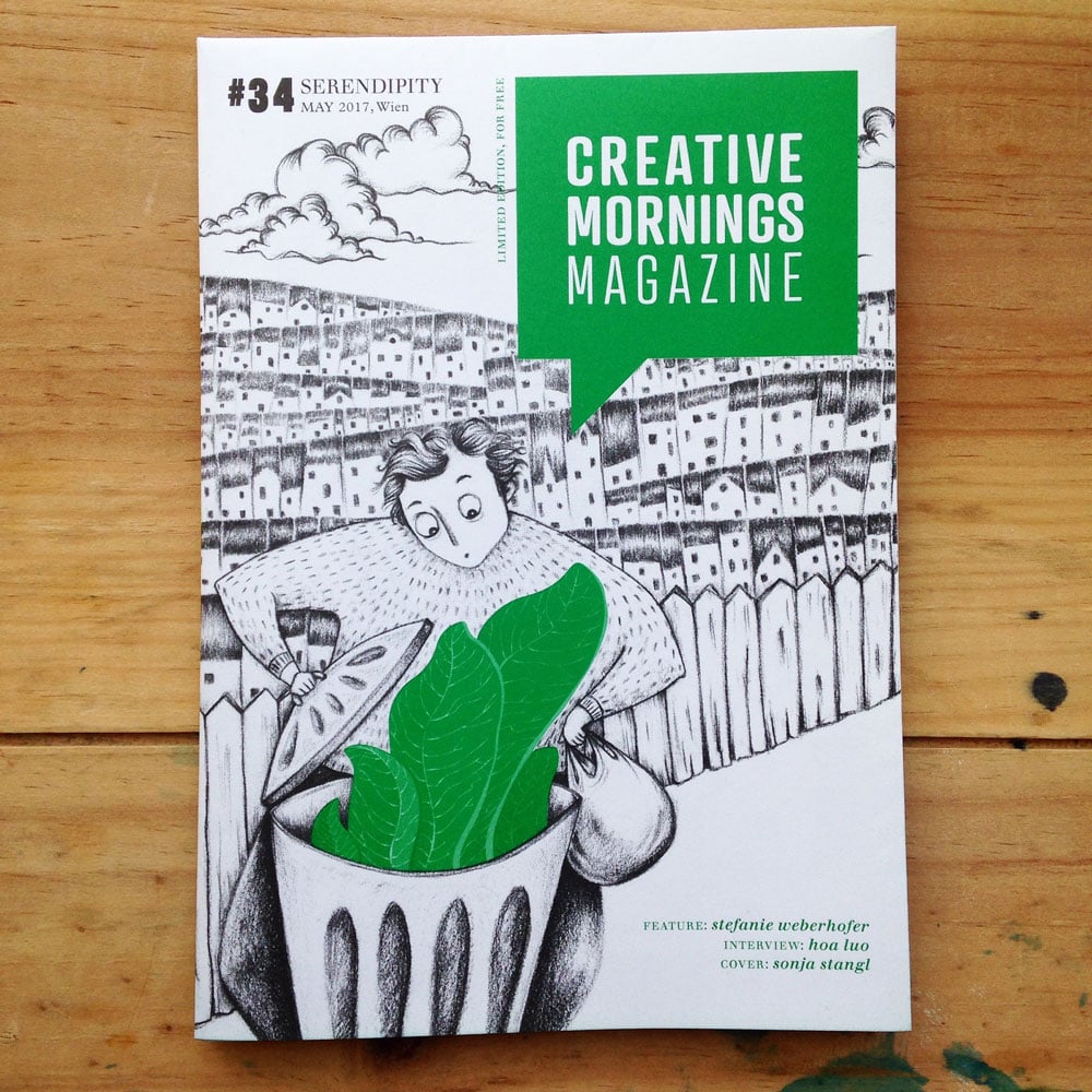 Serendipity – Creative Mornings Magazine Cover
