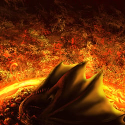 Drache Schlaf