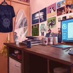 Workspace [Am Abend]