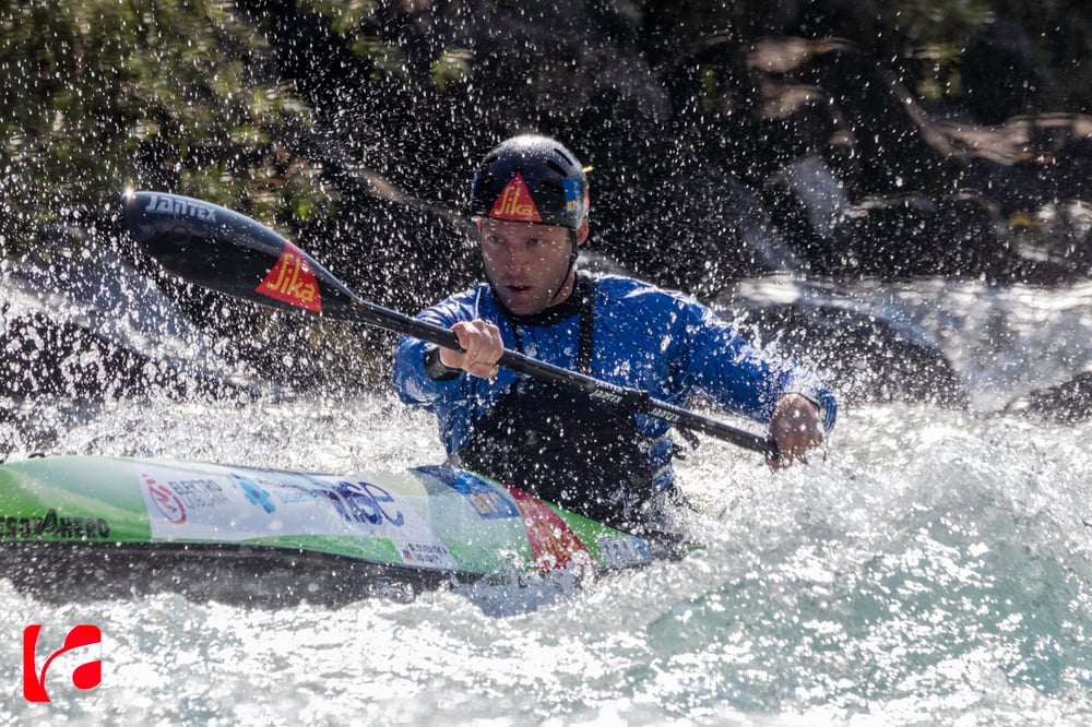 Kanu WM 2018 Muota — Nejc Znidarcic, Slovenien, K1M, Weltmeister