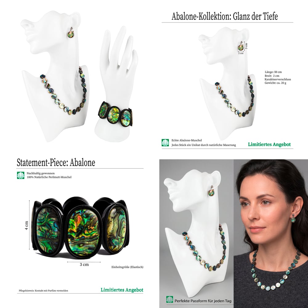 Full Service E-Commerce Portfolio: Abalone-Kollektion