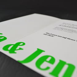 Hochzeits-Papeterie | Einladung | neon | pink & grün