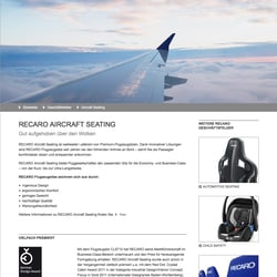 RECARO GROUP WEBRELAUNCH