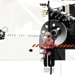 collage, personal piece, destructed magazine, 2008