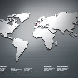 RECARO GROUP WORLDMAP