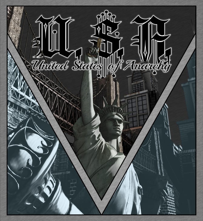 U.S.A. – United States of Anarchy //blue