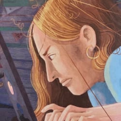 Illustration „Organisationen müssen Arbeitssüchtigen Grenzen setzen“ für Neue Narrative