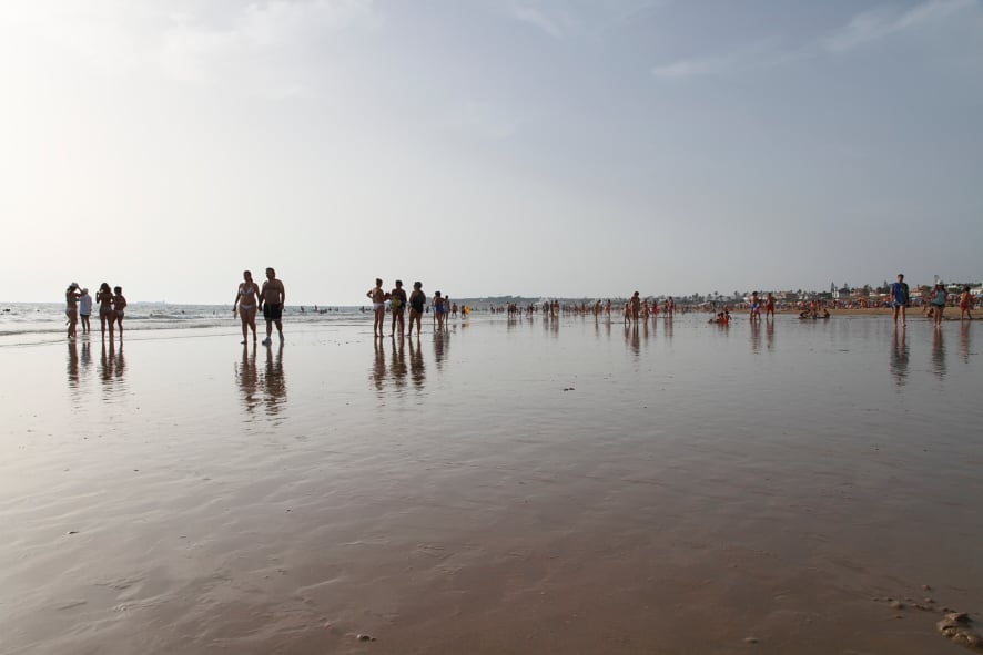 Strandbegehung