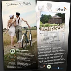 Flyer – Wochende für Verliebte