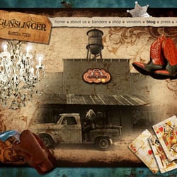 Webpage  Design www.gunslingerofbandera.com/gunslinger.html
