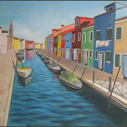 Burano 50×70 Acryl