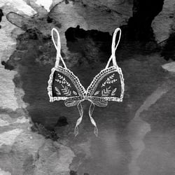 watercolour bra