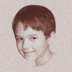 Zeichnung meines Enkelsohnes Davis