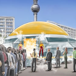 Promotion »UFO« für Renault (außen)